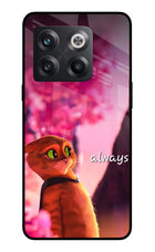 Always Cat OnePlus 10T 5G Glass Case