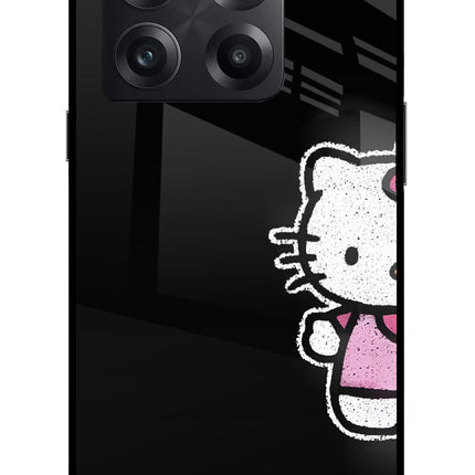 Kitty Charm OnePlus 10T 5G Glass Case