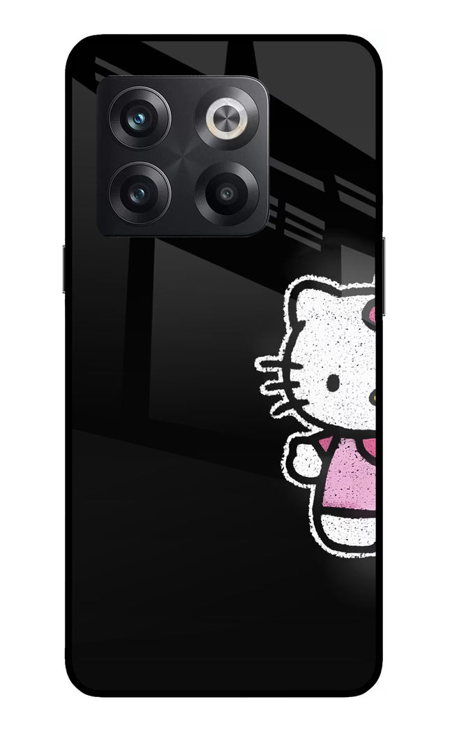 Kitty Charm OnePlus 10T 5G Glass Case