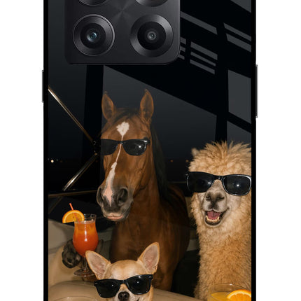 Party Squad OnePlus 10T 5G Glass Case