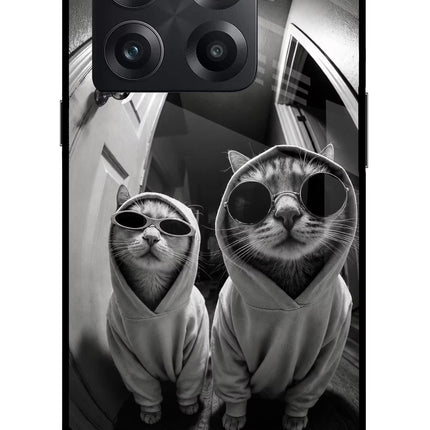 Hood Cats OnePlus 10T 5G Glass Case