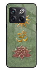 Om & Lotus OnePlus 10T 5G Glass Case