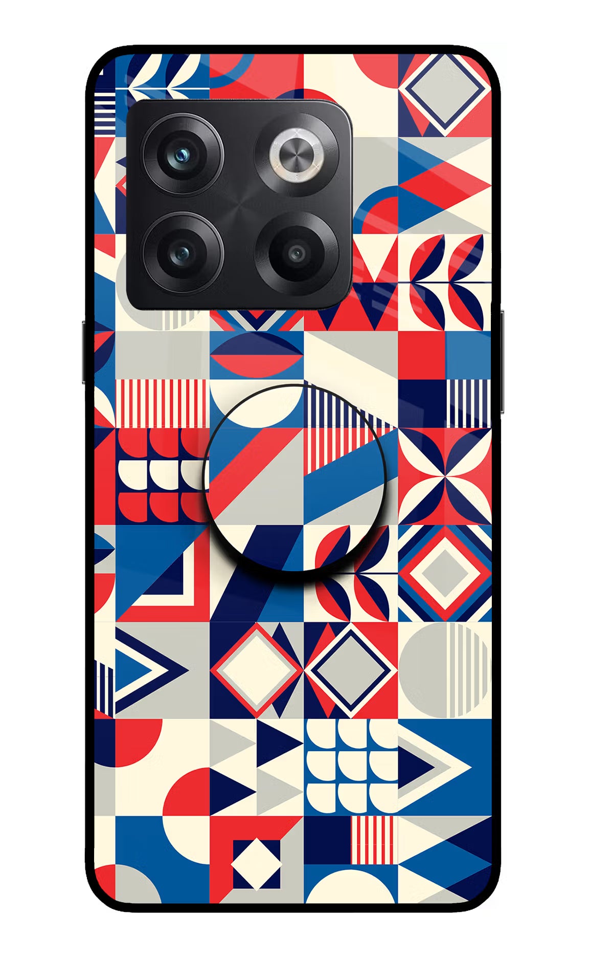 Colorful Pattern OnePlus 10T 5G Pop Case by Casekaro