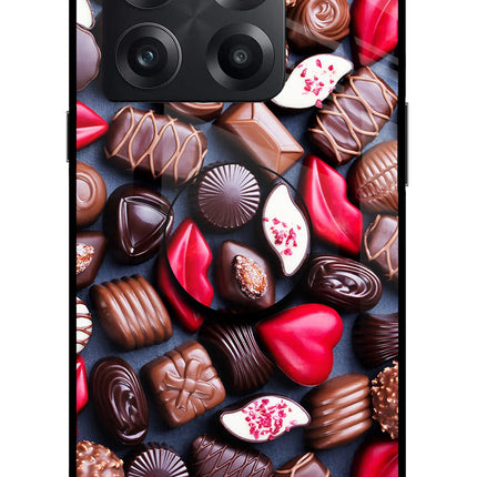 Chocolates OnePlus 10T 5G Glass Case