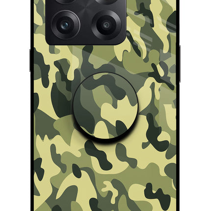 Camouflage OnePlus 10T 5G Glass Case
