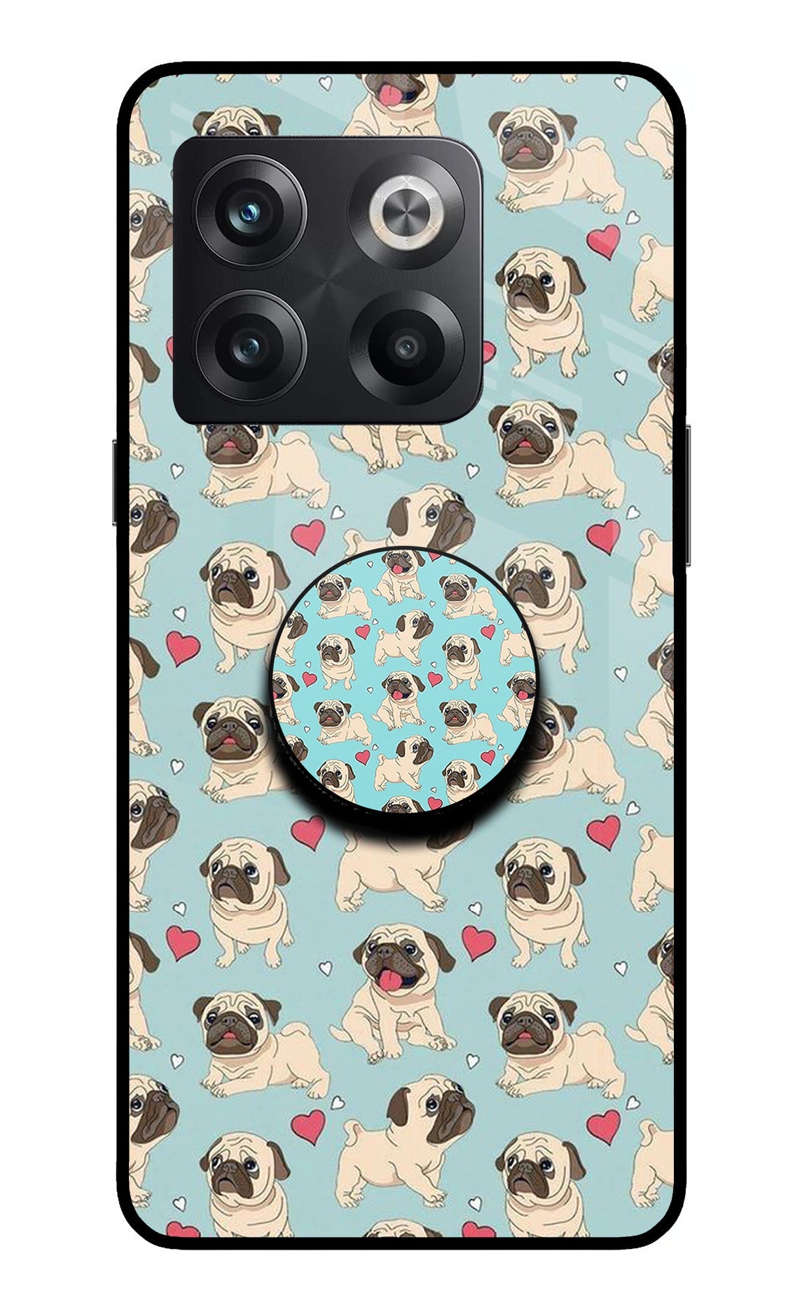 Pug Dog OnePlus 10T 5G Pop Case