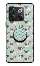 Pug Dog OnePlus 10T 5G Glass Case