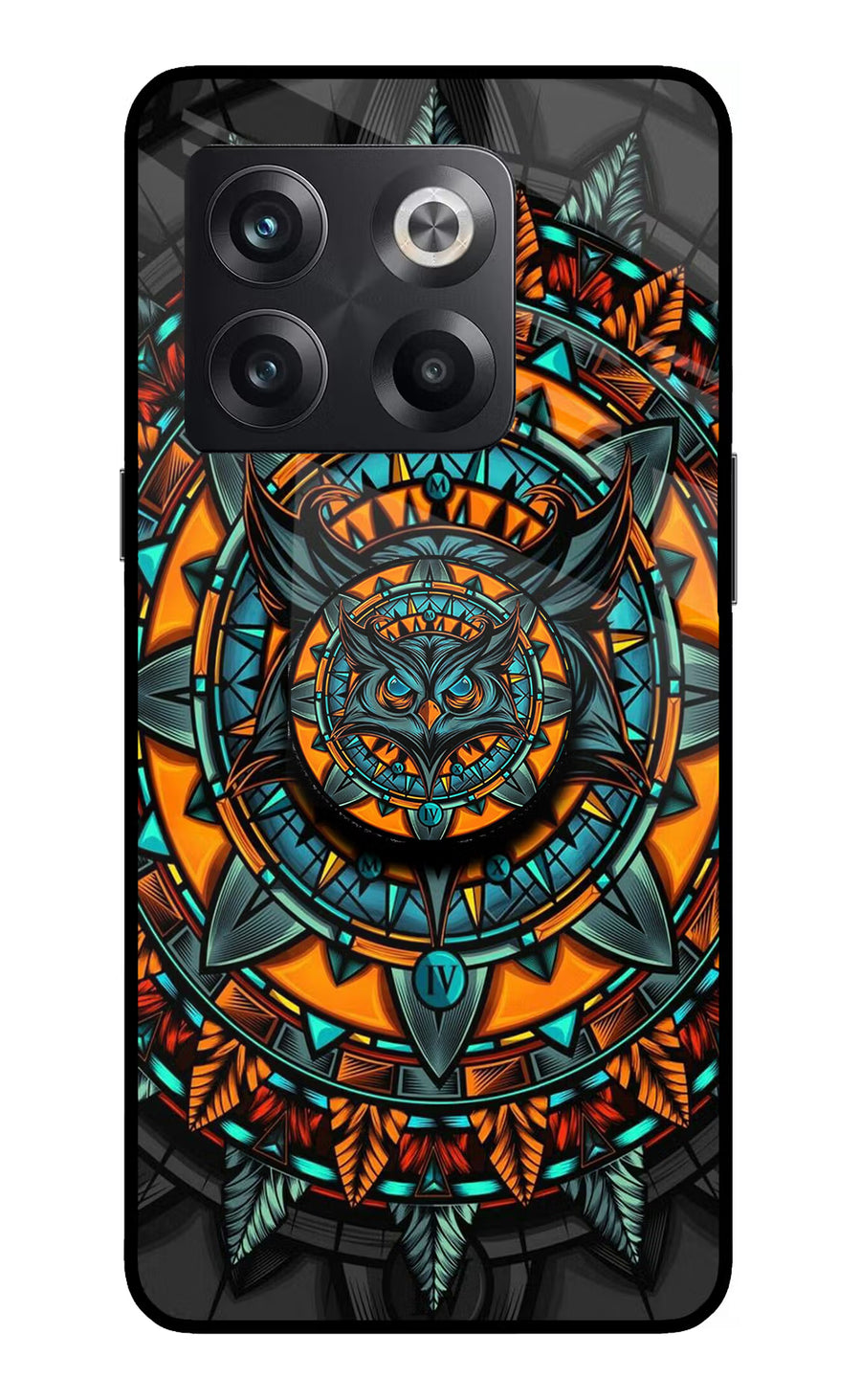 Angry Owl OnePlus 10T 5G Pop Case, Glass case