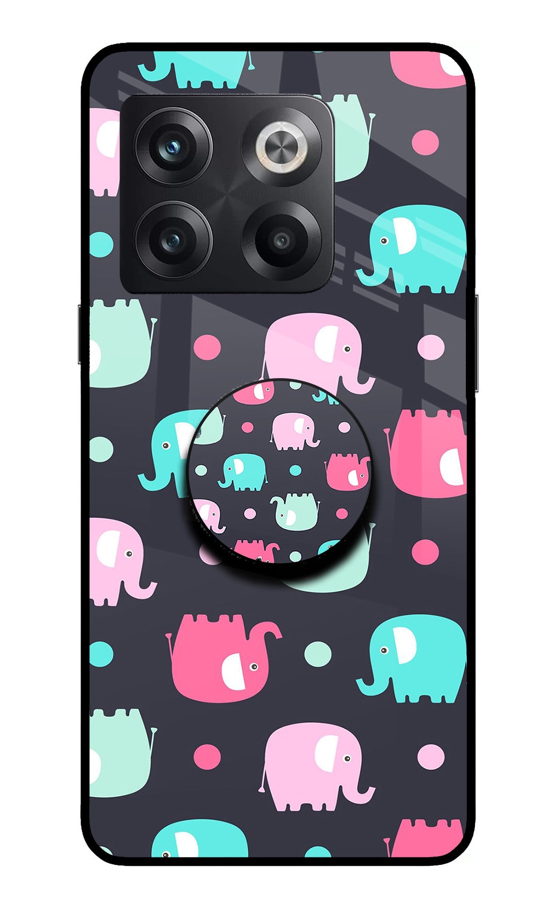 Baby Elephants OnePlus 10T 5G Pop Case