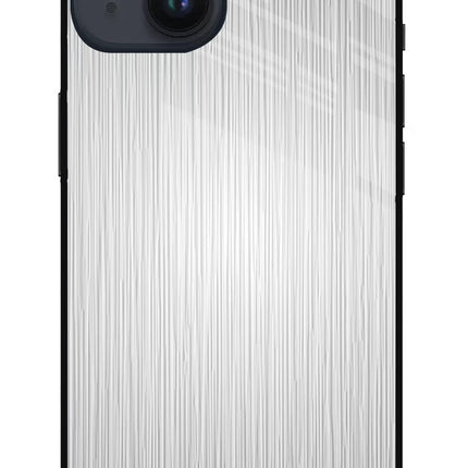 Wooden Grey Texture iPhone 14 Glass Case