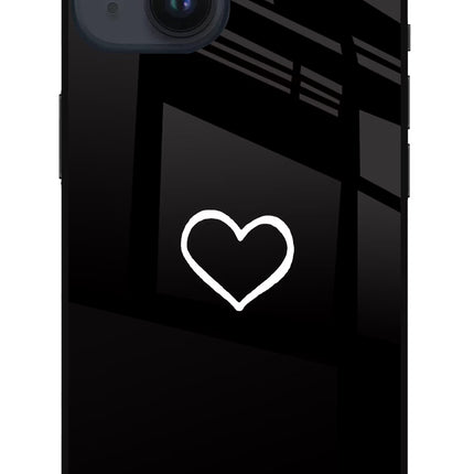 Heart iPhone 14 Glass Case