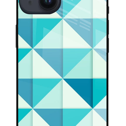 Abstract iPhone 14 Glass Case