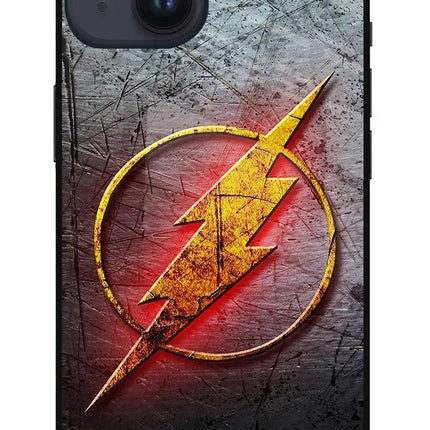 Flash iPhone 14 Glass Case Back Cover by Casekaro