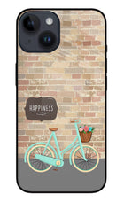 Happiness Artwork iPhone 14 Glass Case
