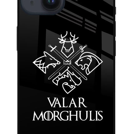 Valar Morghulis | Game Of Thrones iPhone 14 Glass Case