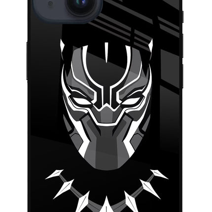 Black Panther iPhone 14 Glass Case