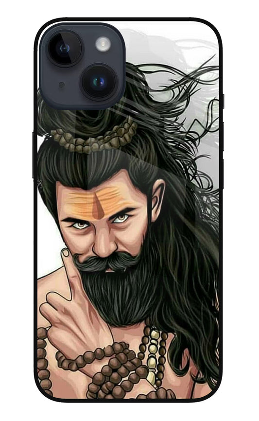 Mahadev iPhone 14 Glass Case