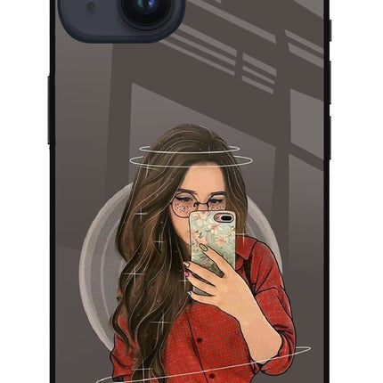 Selfie Queen iPhone 14 Glass Case