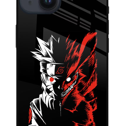 Naruto Two Face iPhone 14 Glass Case