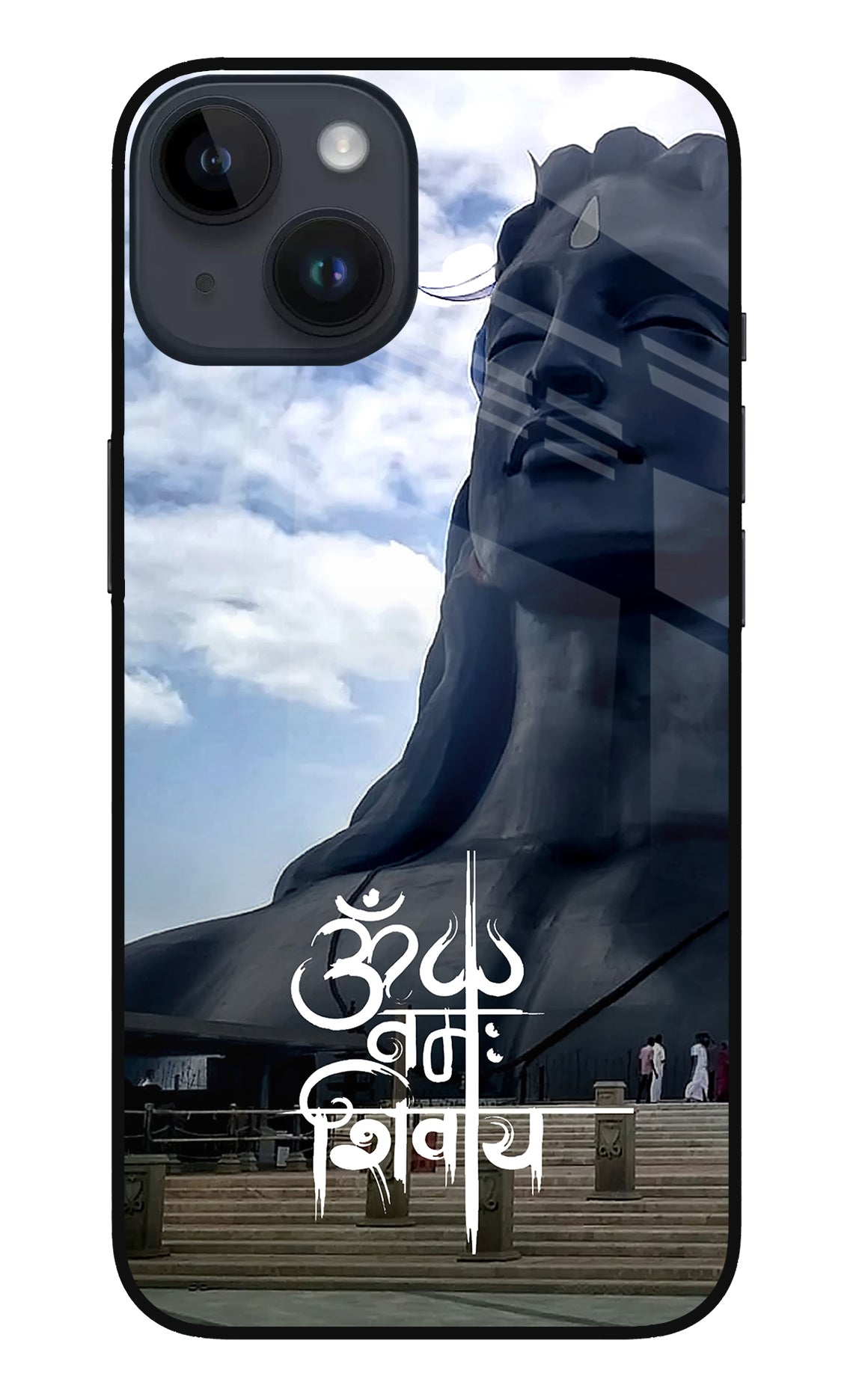 Om Namah Shivay iPhone 14 Glass Case