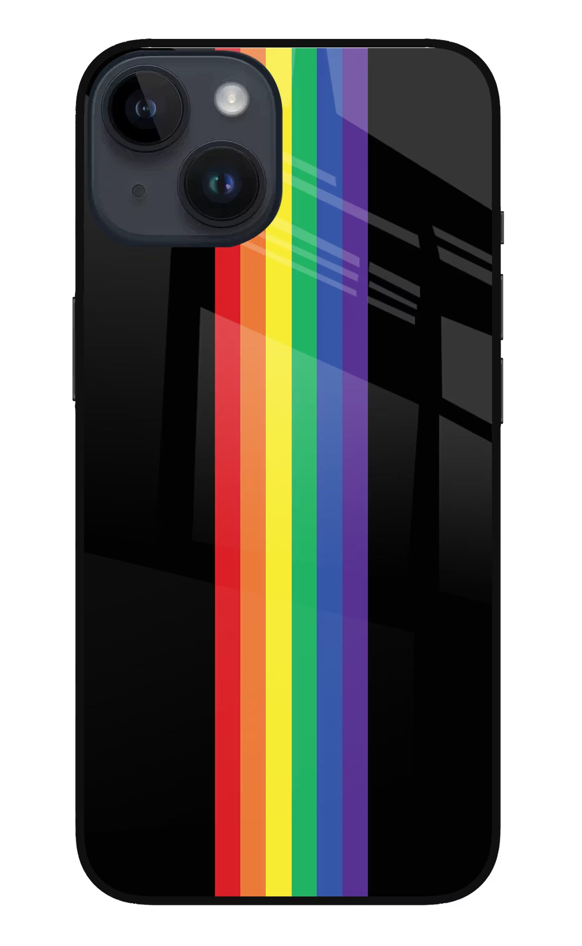 Pride iPhone 14 Glass Case Back Cover by Casekaro