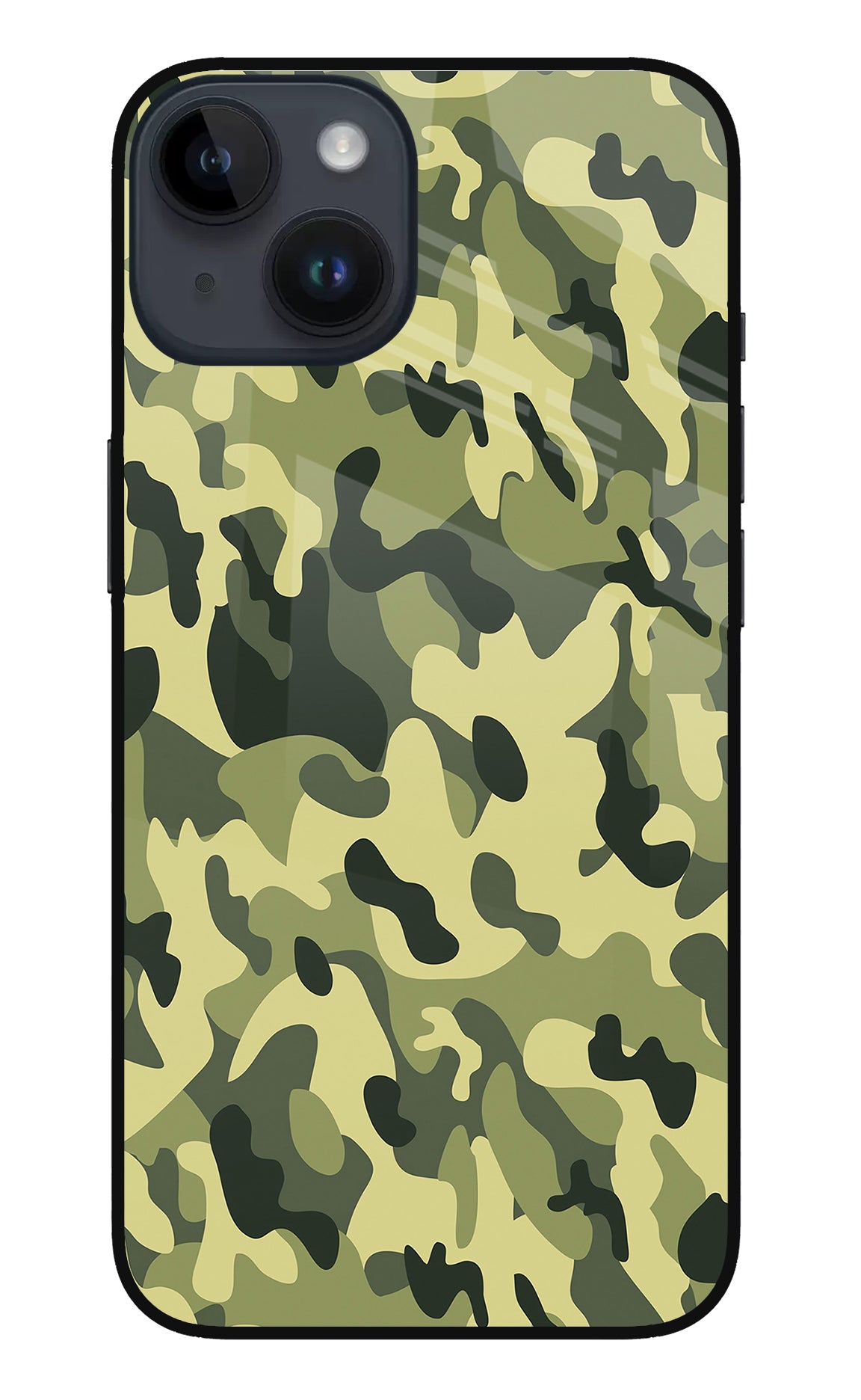 Camouflage iPhone 14 Back Cover