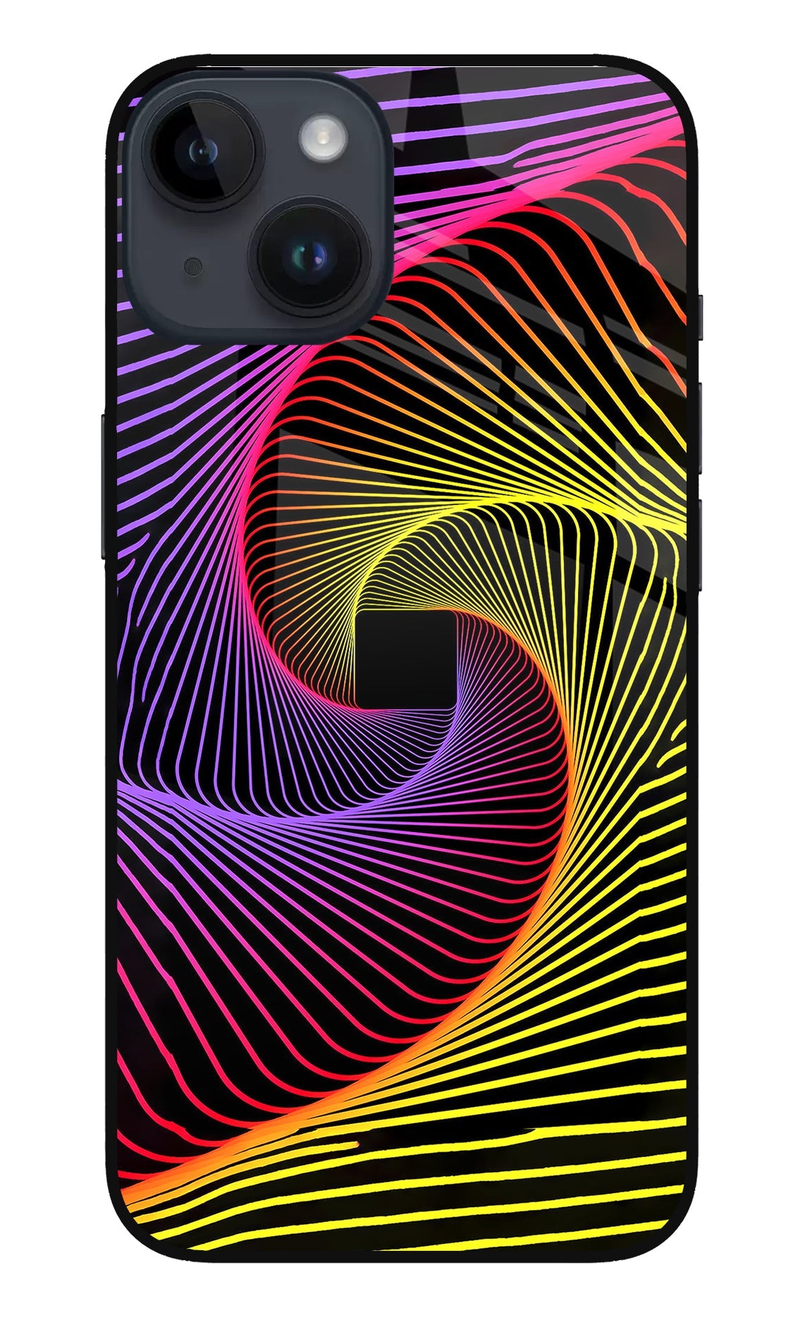 Colorful Strings iPhone 14 Back Cover