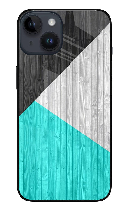 Wooden Abstract iPhone 14 Glass Case