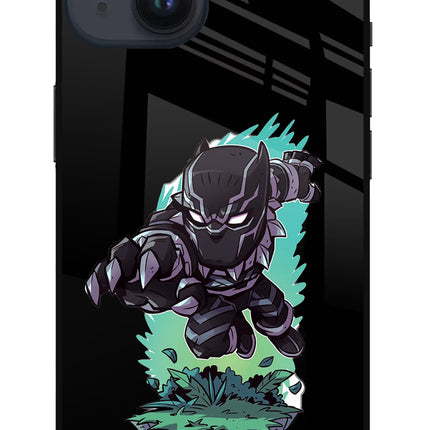 Black Panther iPhone 14 Glass Case