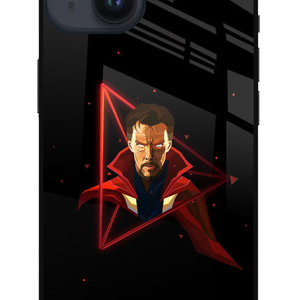 Doctor Ordinary iPhone 14 Glass Case Back Cover by Casekaro