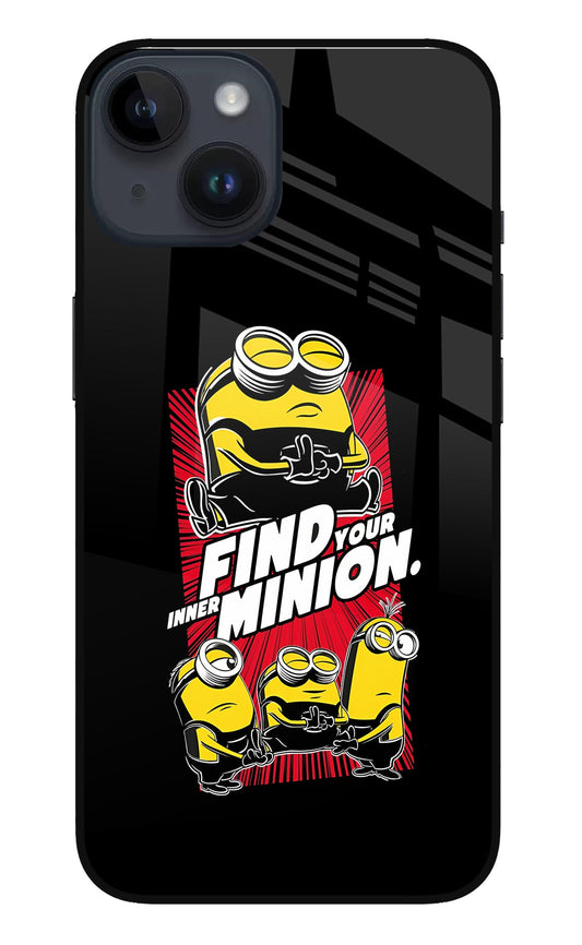 Find your inner Minion iPhone 14 Glass Case