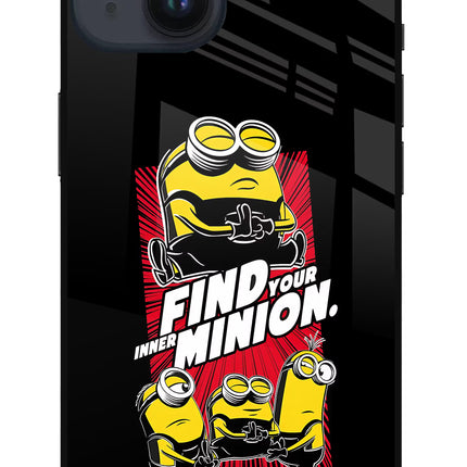 Find your inner Minion iPhone 14 Glass Case