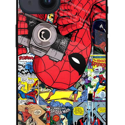Spider Man iPhone 14 Glass Case