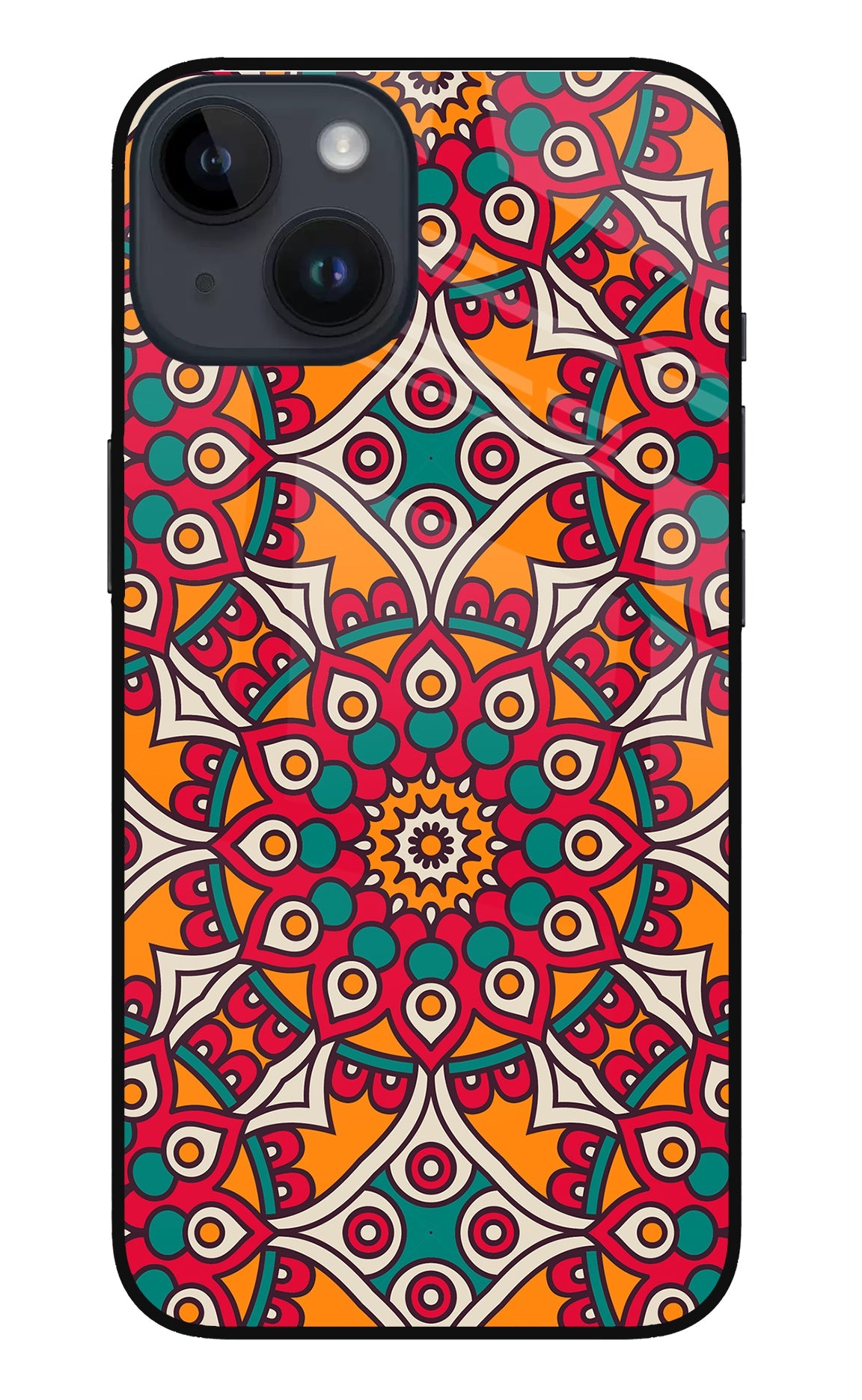 Mandala Art iPhone 14 Back Cover