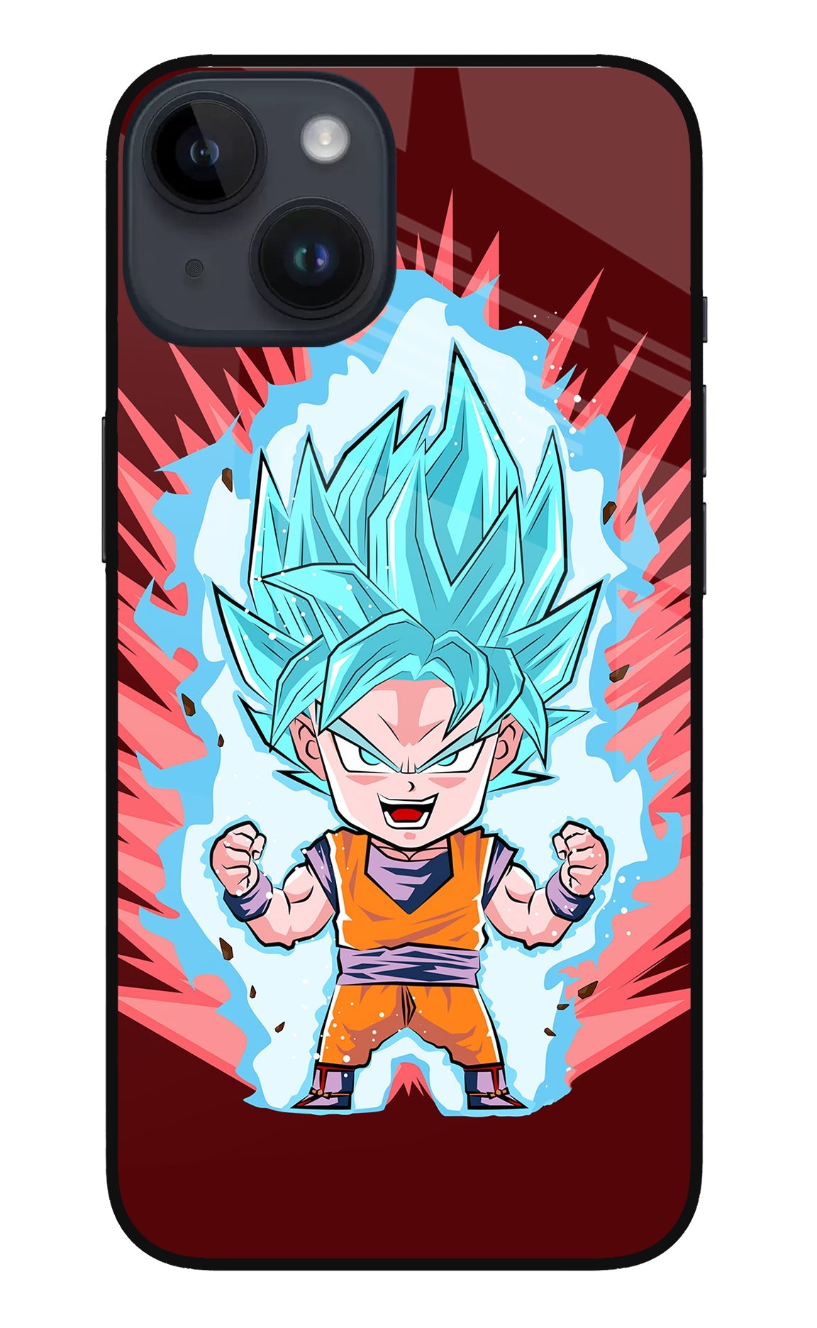 Goku Little iPhone 14 Back Cover