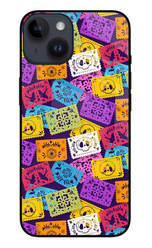 Mexican Pattern iPhone 14 Glass Case