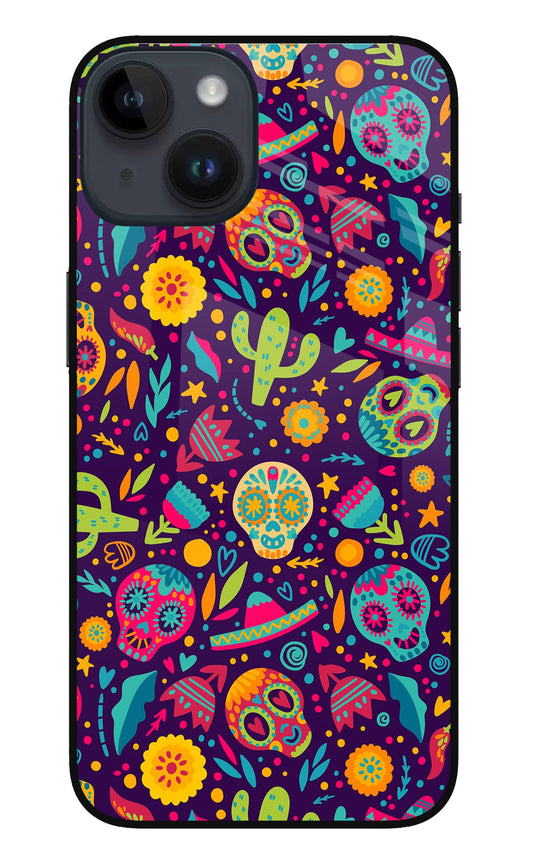 Mexican Design iPhone 14 Glass Case