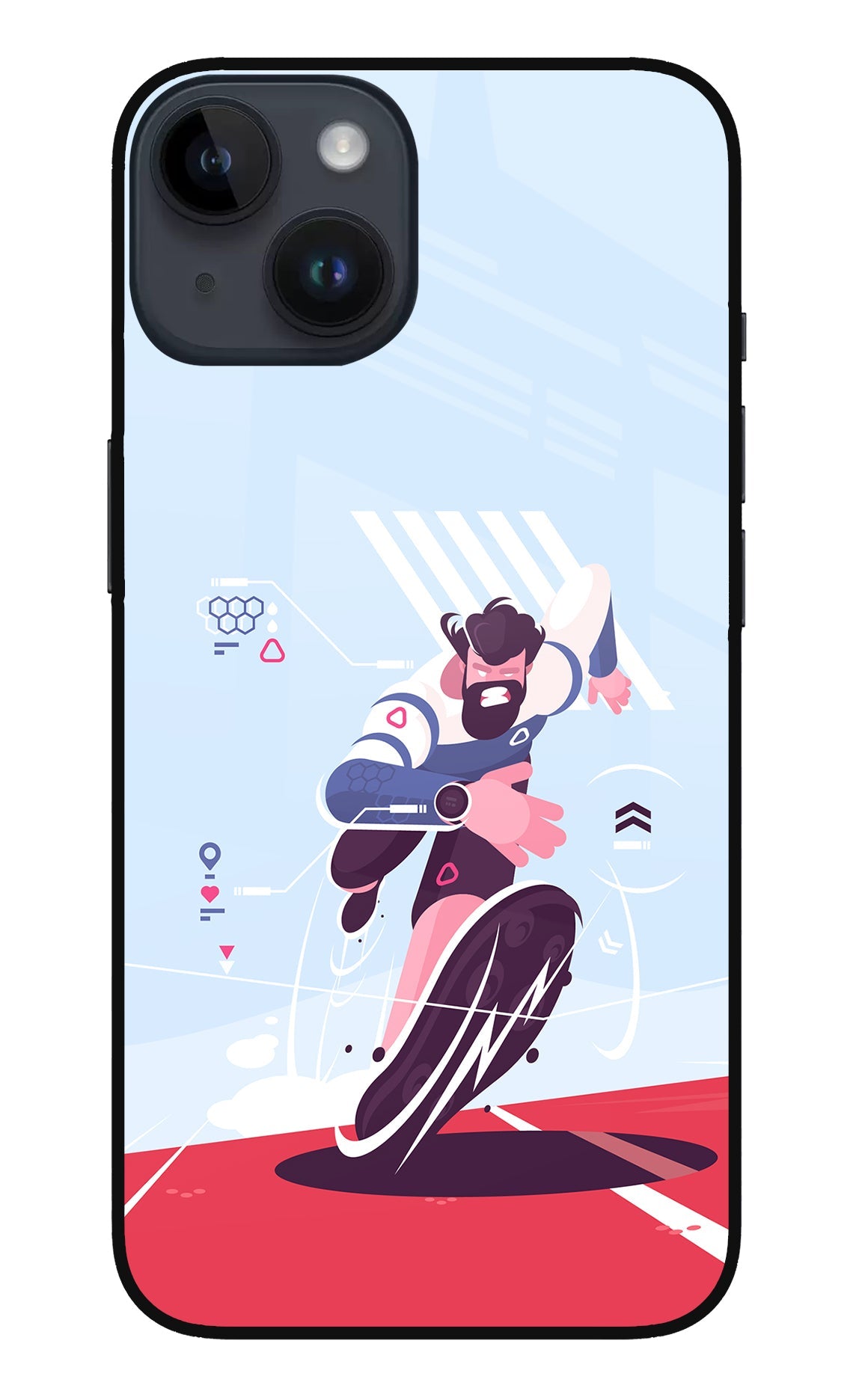 Run Pro iPhone 14 Back Cover