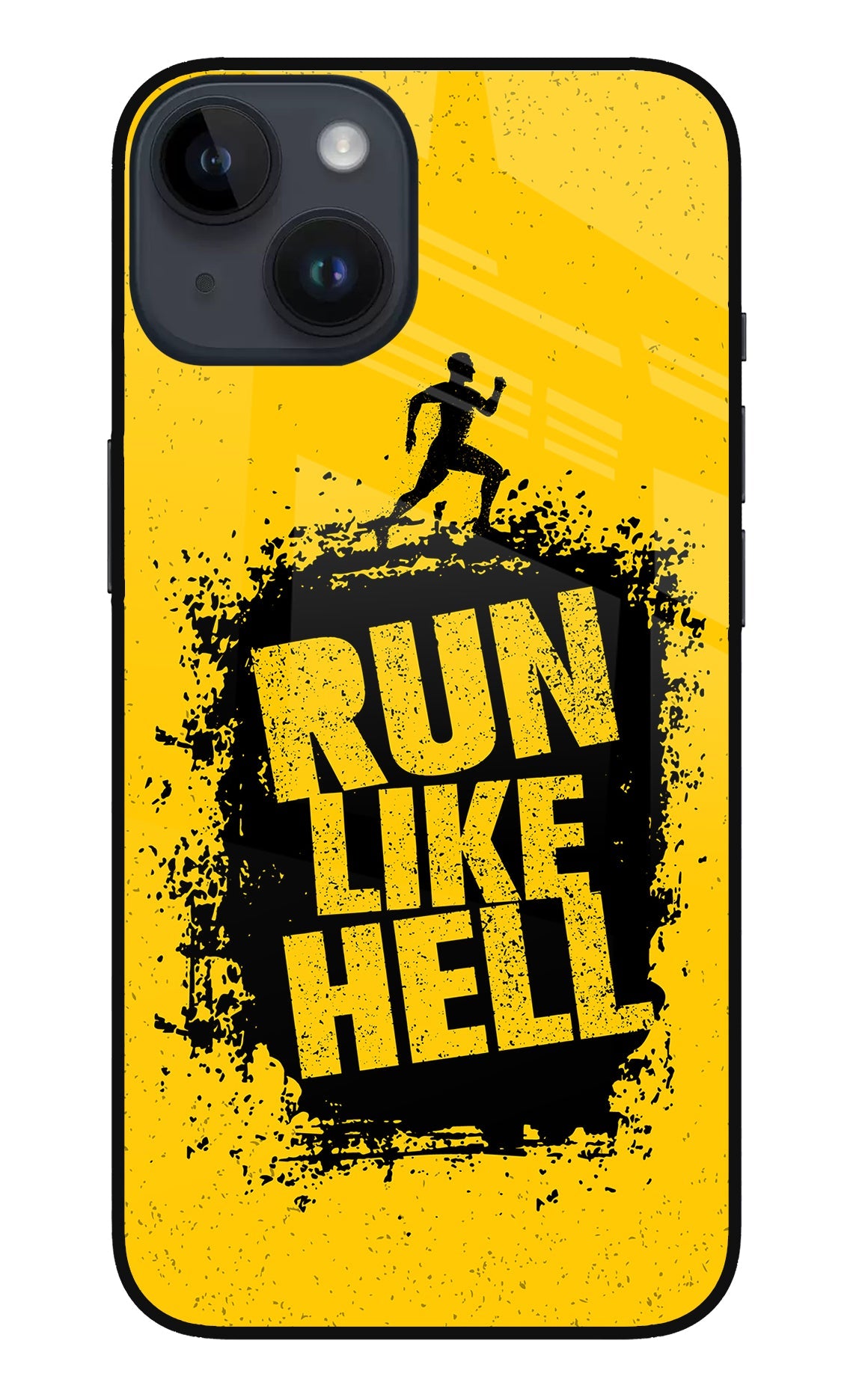 Run Like Hell iPhone 14 Back Cover