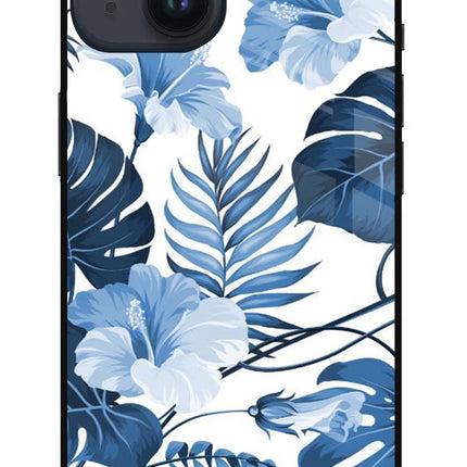 Fabric Art iPhone 14 Glass Case Back Cover by Casekaro