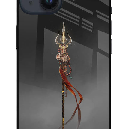 Shiv Trishul iPhone 14 Glass Case