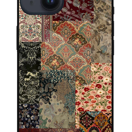 Desi Print iPhone 14 Glass Case
