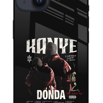 Donda Kanye West iPhone 14 Glass Case