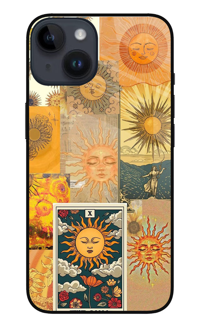 Sun iPhone 14 Glass Case