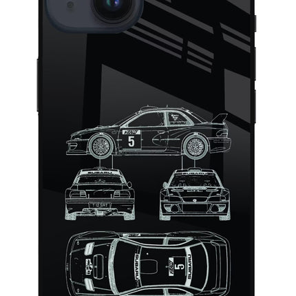 WRC'99 iPhone 14 Glass Case