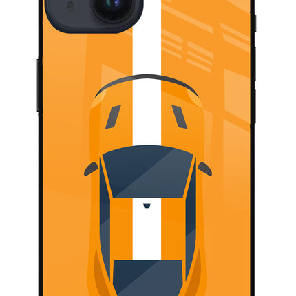 Highway Pursuit iPhone 14 Glass Case