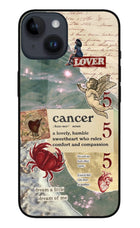 Cancer Zodiac iPhone 14 Glass Case