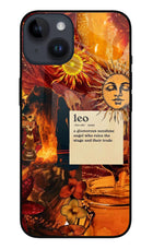 Leo Zodiac iPhone 14 Glass Case
