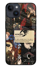 Scorpio Zodiac iPhone 14 Glass Case