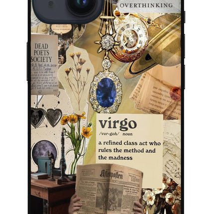 Virgo Zodiac iPhone 14 Glass Case